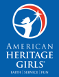 AHG 2 Color Vertical Logo on blue